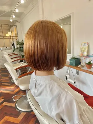 ショート カラー Kazaoka Saraのヘアスタイル