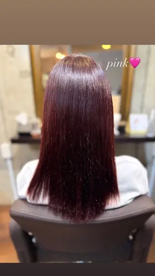 カラー 1+unplus所属・高杉 愛のヘアスタイル