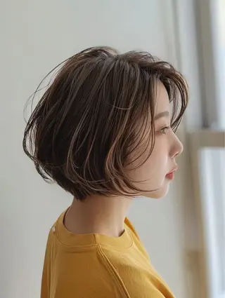 ショート 保子 祐里香のヘアスタイル