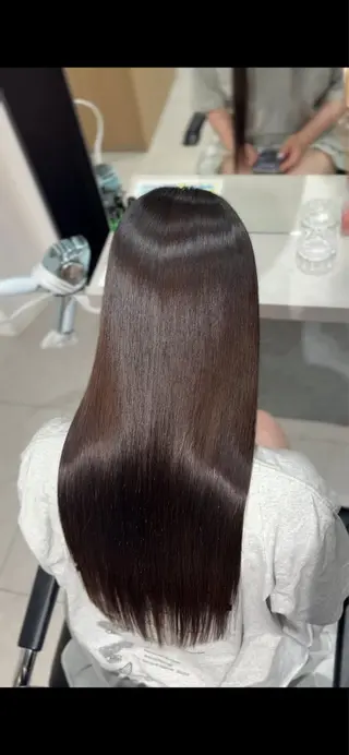 ロング RAF TOKYO 薬院店所属・福岡【髪質改善】 艶カラー/ MIHOのヘアスタイル