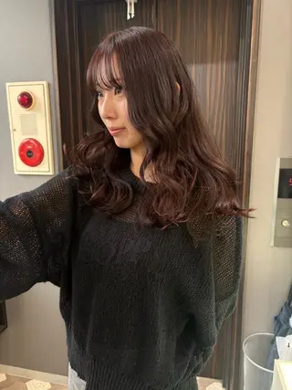 ロング カラー ユイ☆ハイトーン ☆ブリーチデザインのヘアスタイル