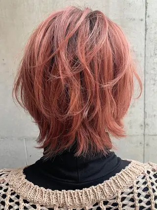 ショート カラー メンズ✨パーマ 大室雄基のヘアスタイル
