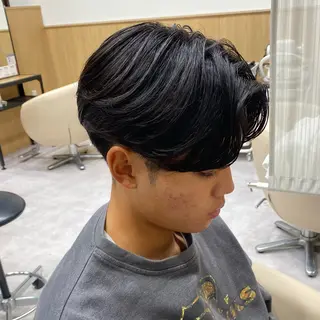 ショート パーマ メンズ UNIX所属・村上翼/ハンサム ショート/パーマのヘアスタイル