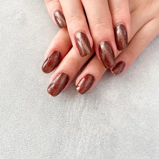 ネイル ゴテゴテ💙ワンホン リオナのネイルデザイン