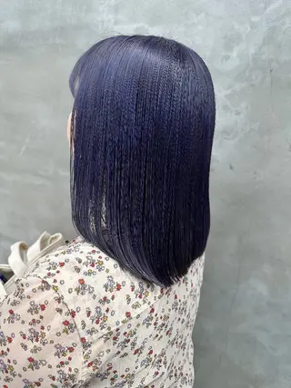 ミディアム カラー 川端 智治のヘアスタイル