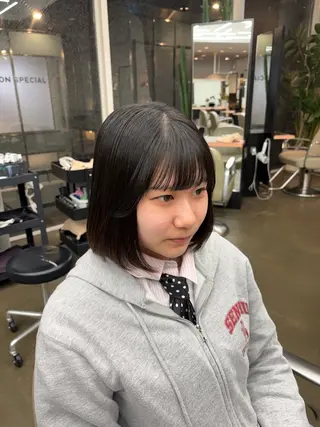 ショート ディフィーノ青山所属・nonoka/ボブ/ 暖色カラー/表参道のヘアスタイル