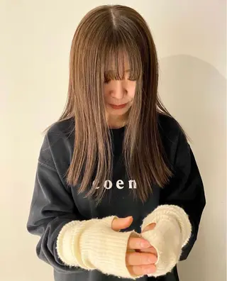 セミロング カラー 丹治 一輝ボブ/ショートのヘアスタイル