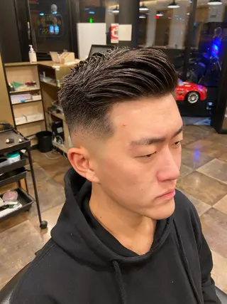 ショート dunhill 斉藤 大樹/メンズカットのヘアスタイル