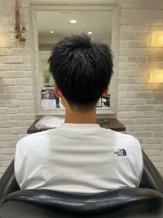 メンズ 🩵RIKO🩵 透明感カラー🫧のヘアスタイル