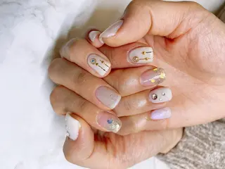 ネイル 🦋ネイルサロン ブラン🌈ゆりのネイルデザイン
