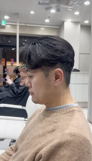 メンズ 【メンズ縮毛矯正】 kanata/溝の口のヘアスタイル