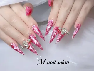 ネイル M🌷nail 長さだし専門店のネイルデザイン