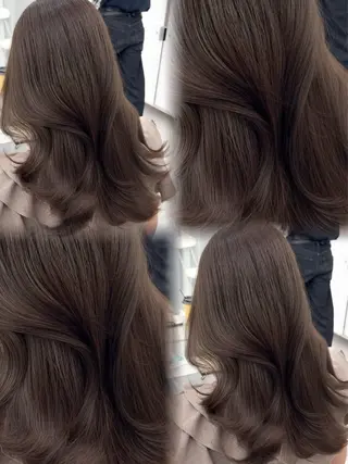 ミディアム カラー ヘアアレンジ 顔周り&ミディアム 特化/池袋/kokiのヘアスタイル