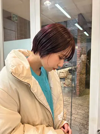ショート カラー ooit所属・田崎 文香のヘアスタイル