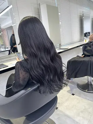 カラー ロング 韓国アイドル🤍ブリ ーチカラー🤍わかなのヘアスタイル