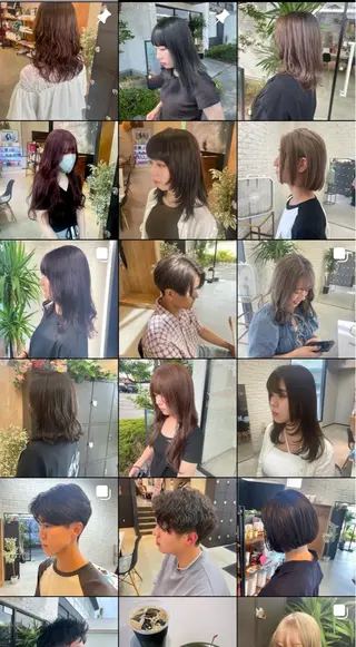 ミディアム UNITED  BEAUTY KANAZAWA所属・テラダ ユウシン西金沢のヘアスタイル