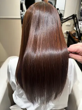 ロング 名駅/髪質改善 /ストレートEndoのヘアスタイル