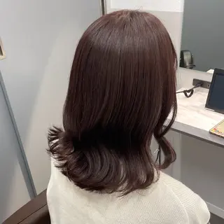 ミディアム カラー 💎韓国ヘア💎 Harukaのヘアスタイル