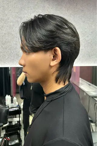 ショート カラー メンズ メンズスタイリスト 前田雄輝のヘアスタイル