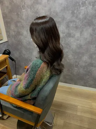 セミロング TELA HAIR古淵所属・竹原 徹のヘアスタイル