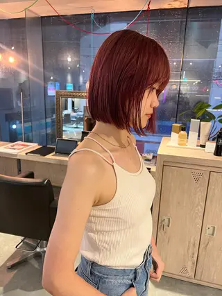 ショート 美髪・シールエクステ ホソタニリョウコのヘアスタイル