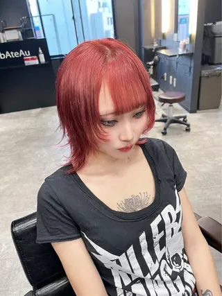 ショート カラー bAteAu所属・💎透明感カラー💎 bAteAu あまねのヘアスタイル