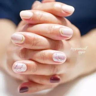 ネイル ネイルサロン・ネイルスクール　たゆnail所属・ネイルサロン 【たゆnail】のネイルデザイン
