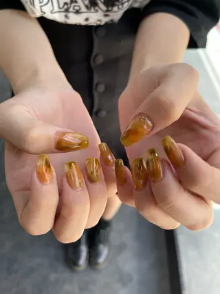 ネイル GRANDE大須 Cecil💜のネイルデザイン