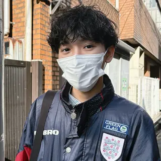 パーマ メンズ 服に合うお洒落ヘア /GLOP リュートのヘアスタイル