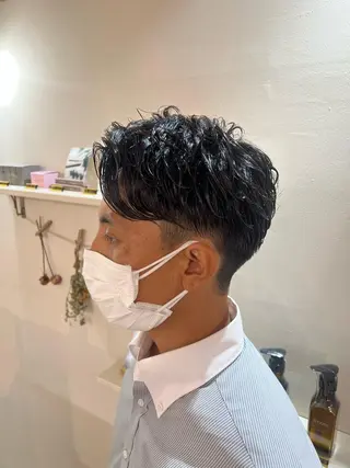 ショート パーマ メンズ メンズカットパーマ ✂️ JOYAのヘアスタイル