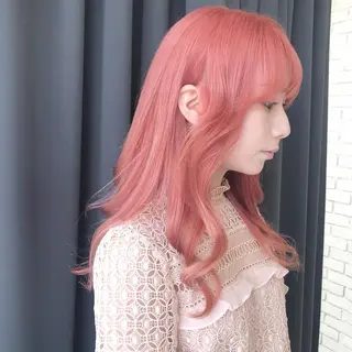 ロング カラー ORIKA 美容室のヘアスタイル