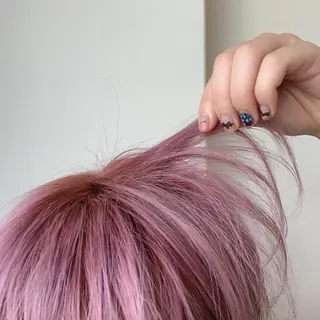 ショート カラー ボブウルフ／ボブ Satsuki【名駅のヘアスタイル