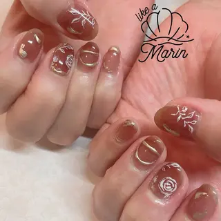 ネイル Serenity by Mari所属・Shinozaki mariのネイルデザイン