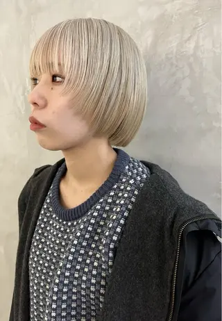 ミディアム カラー 金井京介/レイヤー /ボブパーマのヘアスタイル