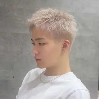 カラー メンズ _WHITE 天王寺阿倍野店所属・浅田 志門のヘアスタイル