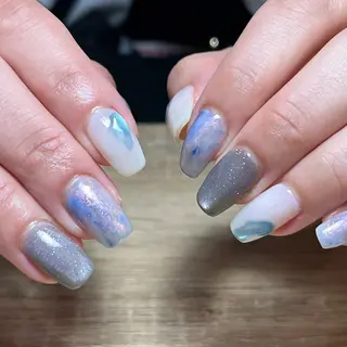 ネイル imymemine所属・渡邊 束紗のネイルデザイン