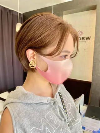 ショート 武田 清久のヘアスタイル