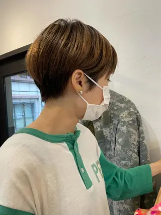 ショート つむじ所属・大西 祐輔のヘアスタイル