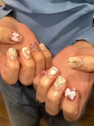 ネイル メンズ/艶髪/カラー サクラ🌸のヘアスタイル