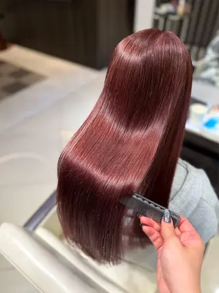 ロング カラー Harris　表参道・外苑前・青山　表参道本店所属・艶カラー/ハイトーン /アレンジ/meiのヘアスタイル