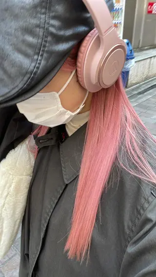 ロング カラー ヘアアレンジ 【柔らか透明感✨/ 似合せ前髪】大石葉月のヘアスタイル