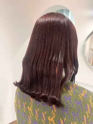 ロング カラー 武村美咲/ 暖色/艶カラーのヘアスタイル