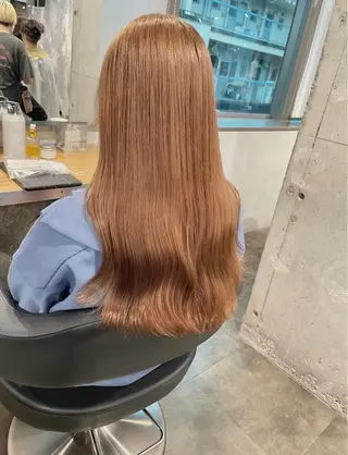 ロング カラー ベージュカラー💖 やすひろのヘアスタイル