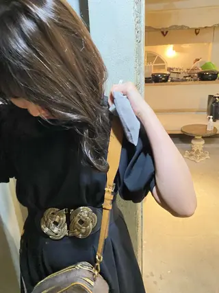 ミディアム カラー お任せヘア☘️☘️ 及川渚のヘアスタイル