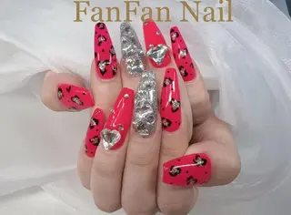 ネイル FanFan 長さ出し専門のネイルデザイン