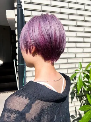 ショート カラー ✨前田 優・2拠点✨ ✨恵比寿・札幌店✨のヘアスタイル