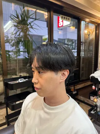 メンズ 縮毛矯正&髪質改善/ きょうの🐺のヘアスタイル