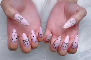 ネイル chiara  長さ出し/パラジェルのネイルデザイン