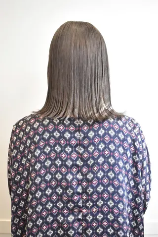 ミディアム カラー メンズ特化 パーマ/オザワのヘアスタイル