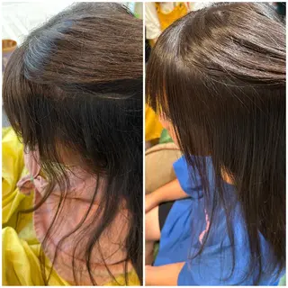 ロング TELAHAIR成田 マネージャー吉野美羽のヘアスタイル